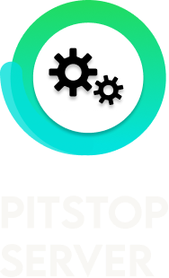 PitStop Server vertical white