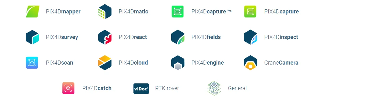 PIX4D - Software Profesional de Fotogrametria 7 Logos